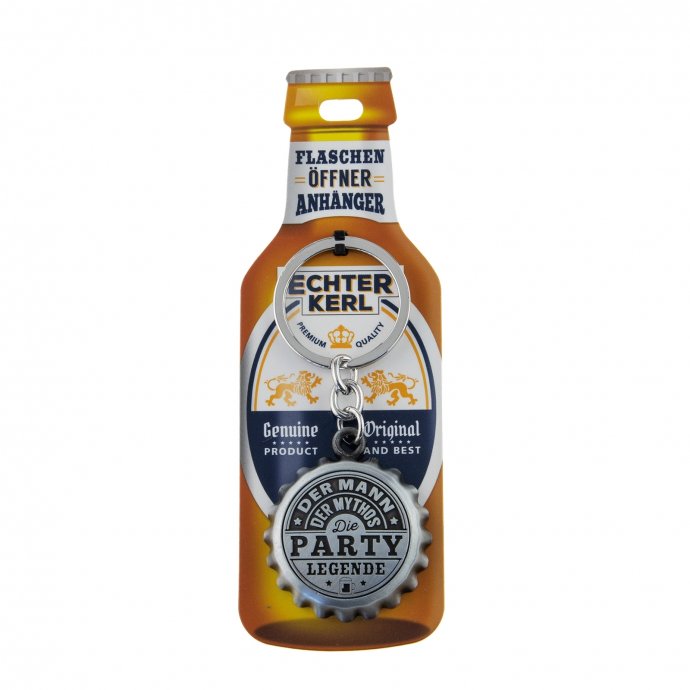 Echter Kerl Flaschenöffner Party-Legende
