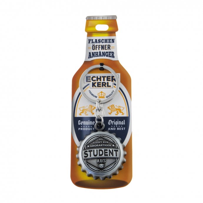 Echter Kerl Flaschenöffner Student