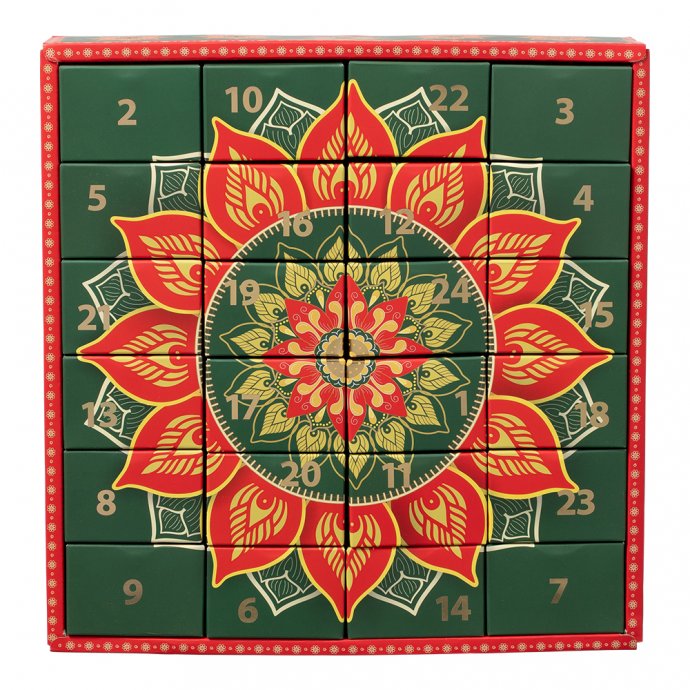 Adventskalender, Duftkerzen