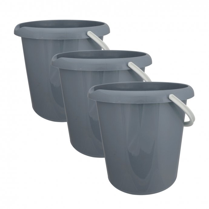 Eimer 3 Stück Haushaltseimer