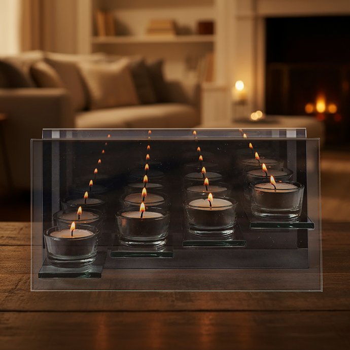 Teelicht Spiegeleffekt