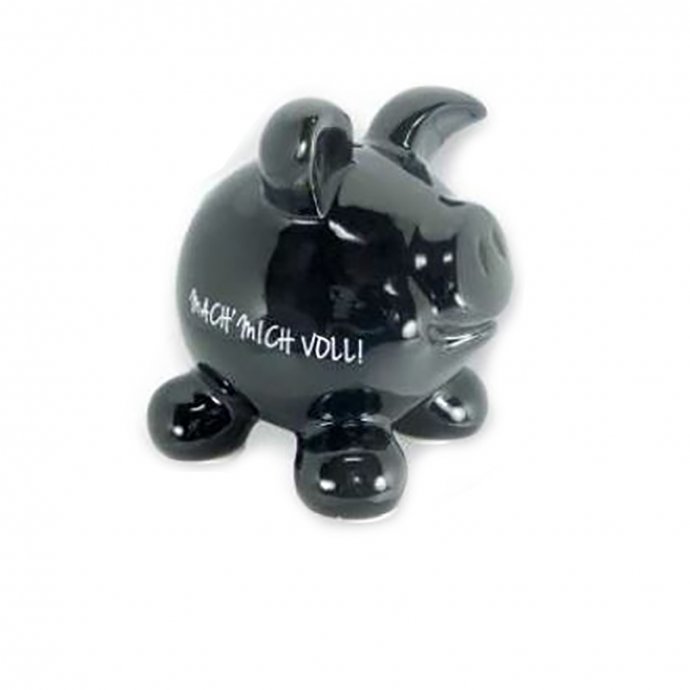 Sparschwein mit Schriftzug, farbig sortiert Geldgeschenk