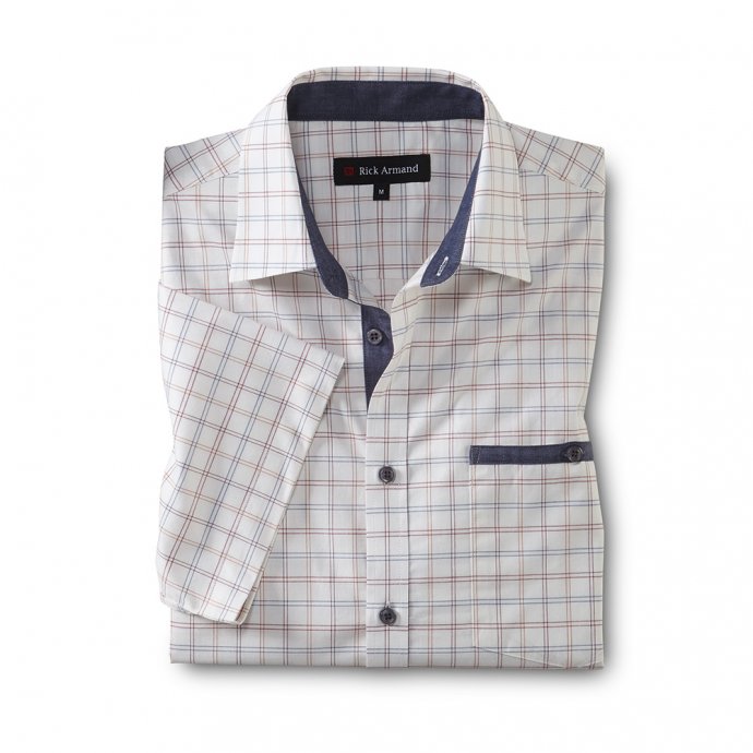 Kariertes Stretchhemd