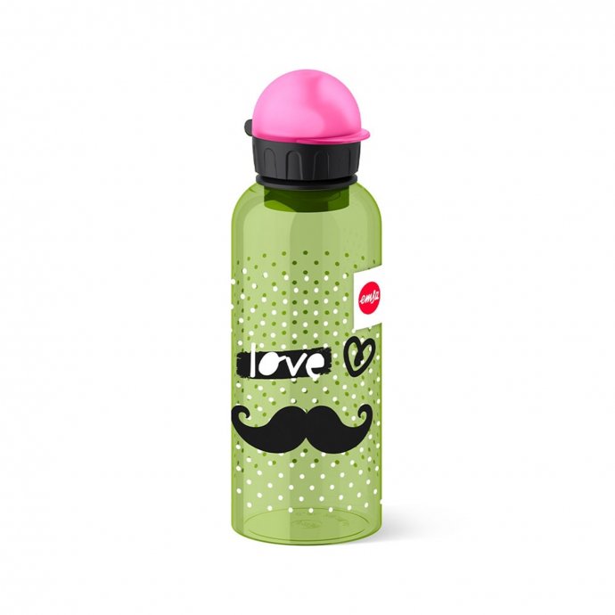 Kindertrinkflasche Teens Moustache