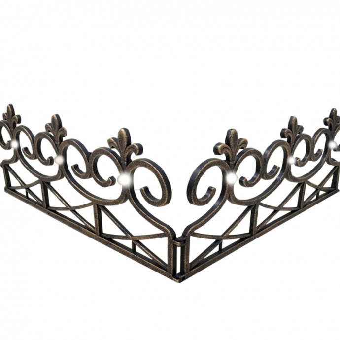 Rasenkante 720 cm mit Solarlichterkette