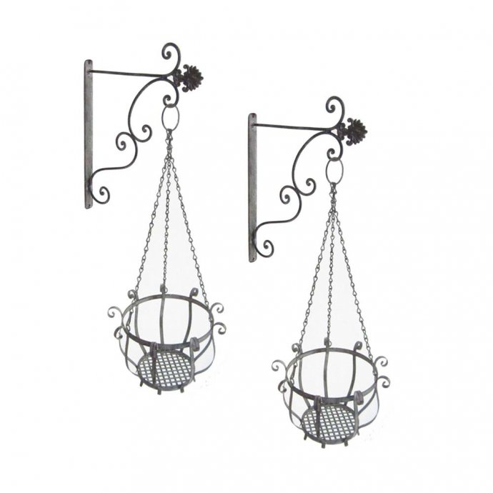 Nostalgische Blumenampel