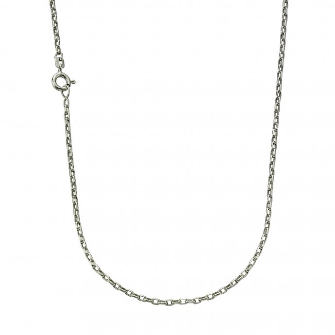 Halskette 925 Silber Ankerkette 45cm