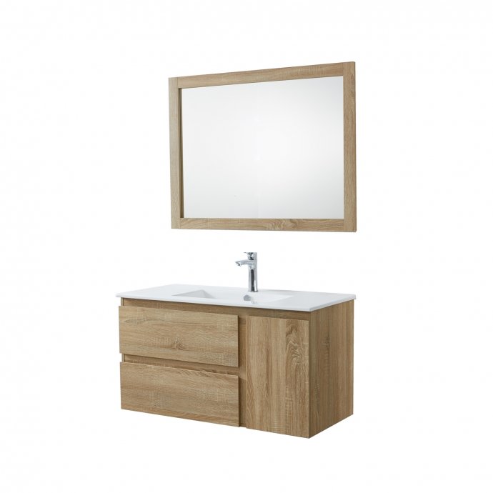 Badmöbel Set 3-teilig Putgarten 100