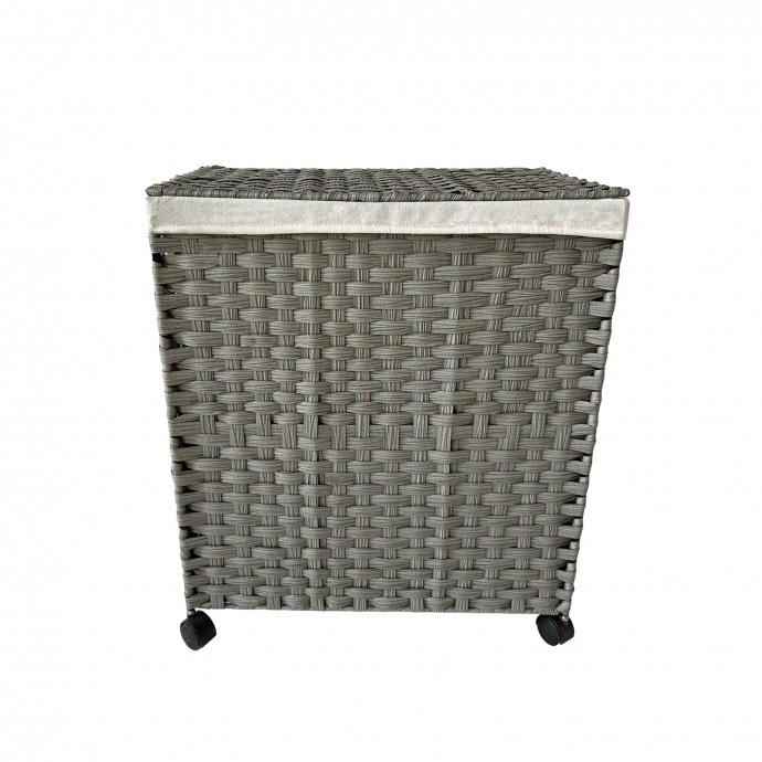 Wäschesammler 108 Liter Briena Grau