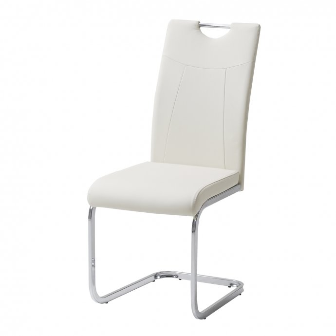 Esszimmerstuhl Beige Kunstleder Kelly C