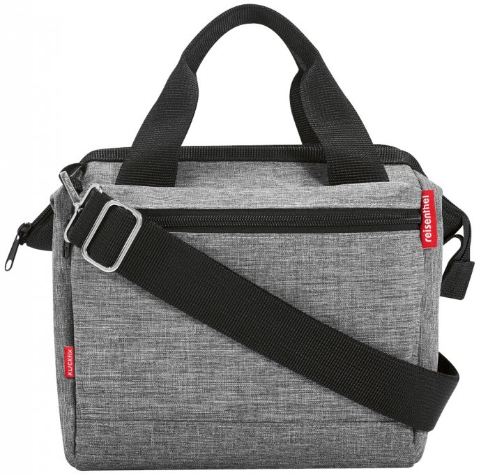 Lenkertasche ROOMY, twist silver