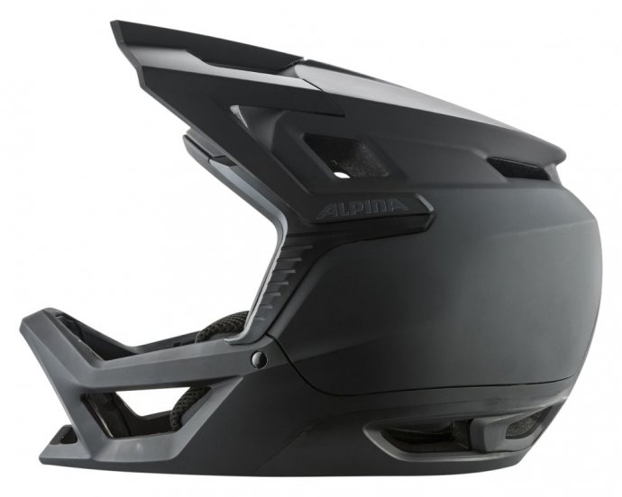 MTB-Fahrradhelm Roca, schwarz matt