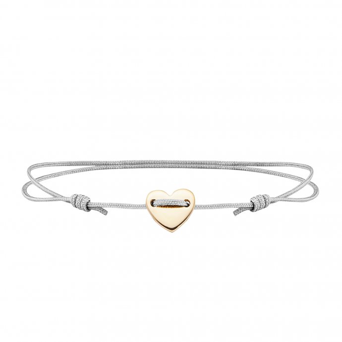Armband 925/- Sterling Silber vergoldet Herz