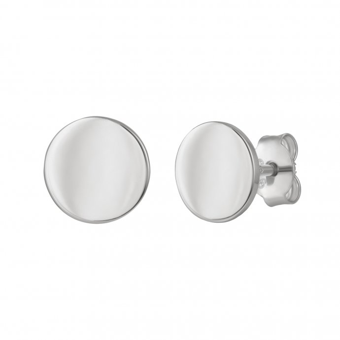 Ohrstecker 925 Sterling Silber rhodiniert Boho