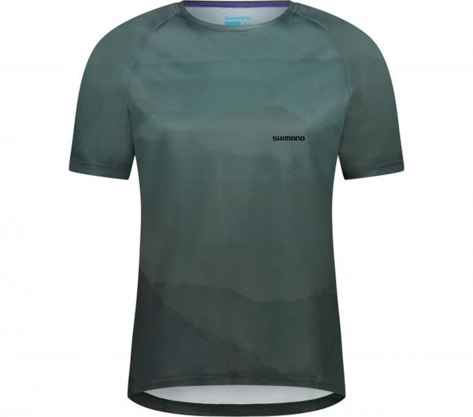 SENTIERO Short Sleeve Jersey, Aurora Green