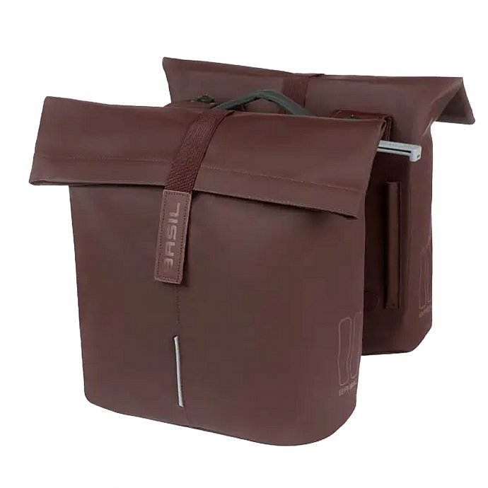 Doppelpacktasche "City" MIK , roasted brown