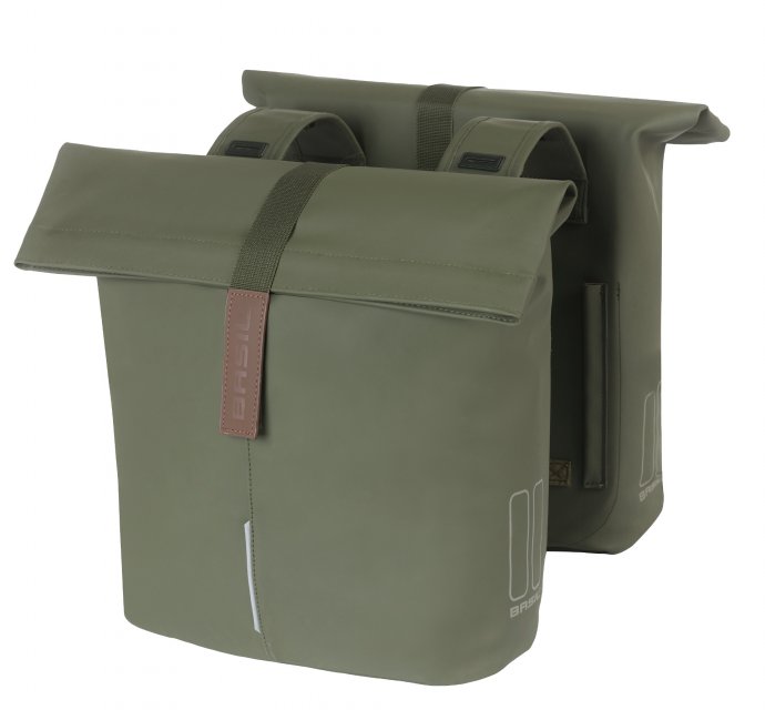 Doppelpacktasche "City", moosgrün