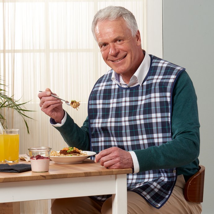 Lätzchen wasserabweisend mit Auffang