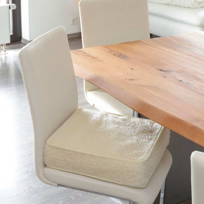 Aufstehkissen aus Schurwolle