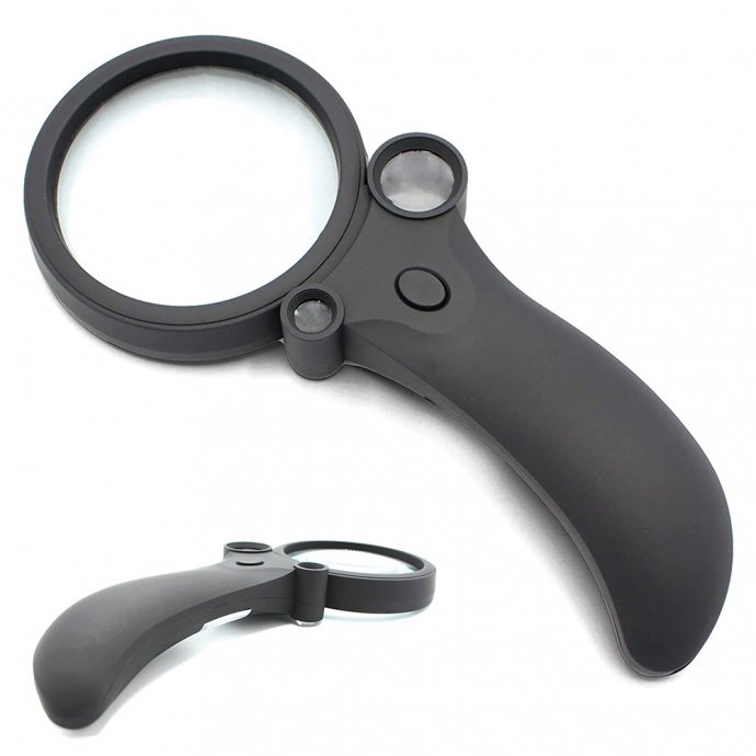 Handlupe 3 in 1