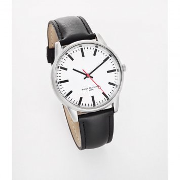 funk armbanduhr bahnhofsuhr design