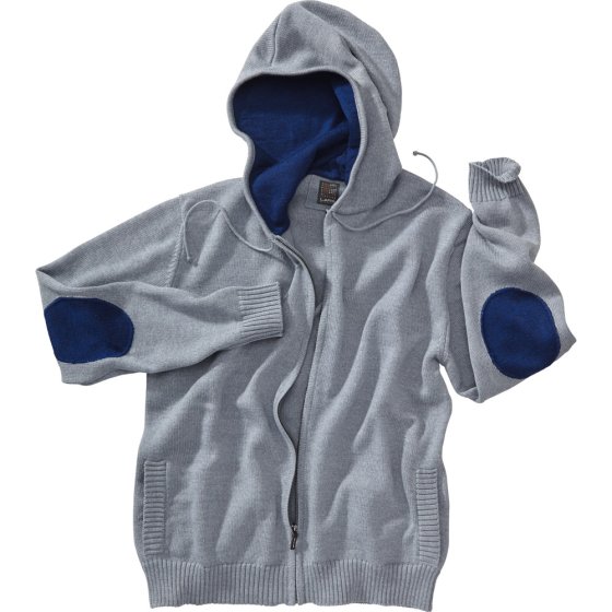 Sportiver Strick-Hoodie 