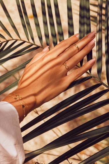 Armband 925/- Sterling Silber vergoldet Infinity 