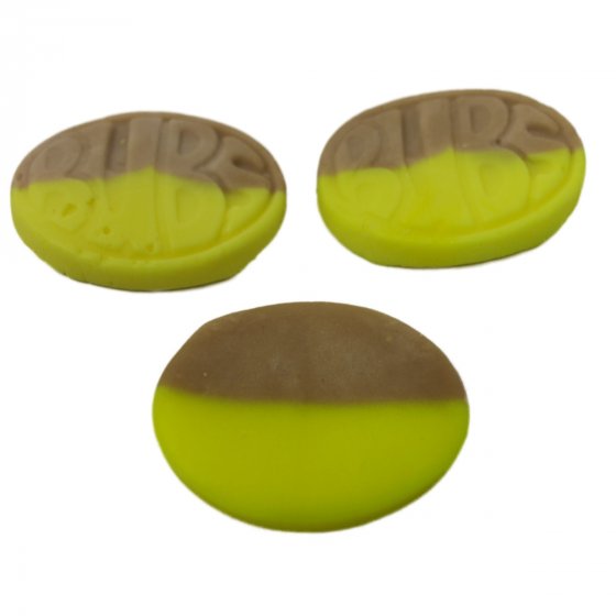 Fruchtgummi Bananen mit Karamell Geschmack gelatinefrei 1000g