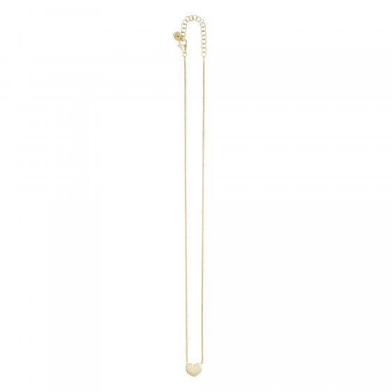 Collier 925/- Sterling Silber vergoldet Herz 