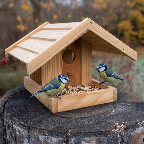 Vogelhaus zum bemalen 