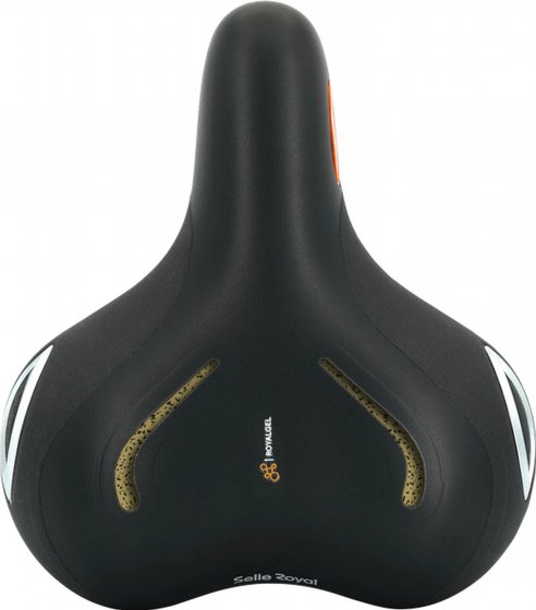 City- Fahrradsattel "Lookin - Stracciatella", Relaxed 