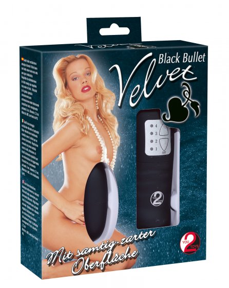 Vibro-Ei Velvet Black Bullet 