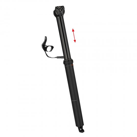 Patensattelstütze Viper Up & Down, Ø30,9mm, 444mm 