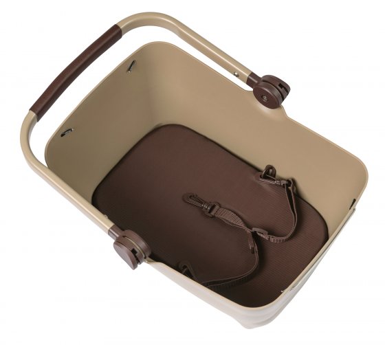 Tier- Hinterradkorb  Hundeshopper "Buddy KF", braun 