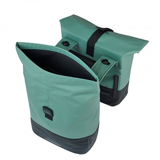 Gepäckträger- Fahrradtasche  "Cove MIK", silbergrün/schwarz 