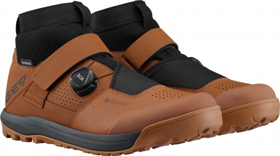 Gravity-/Enduro Racing - Fahrradschuhe GE900GTX, braun 