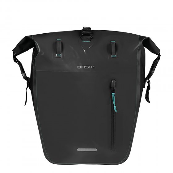 Fahrrad-Einzelpacktasche Rivo M MIK Hooks, schwarz 