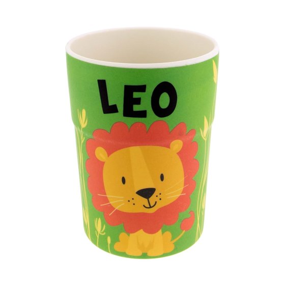 Kinderbecher Namensbecher Leo 