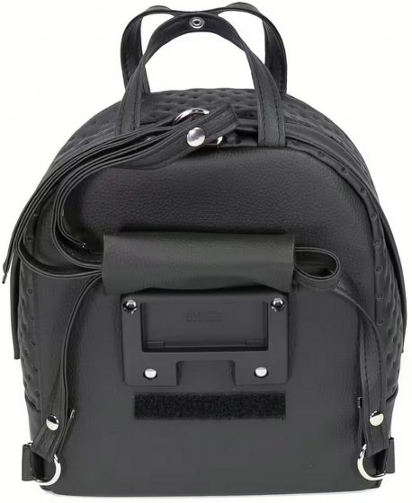 Lenkertasche / Rucksack "Bella" , schwarz 
