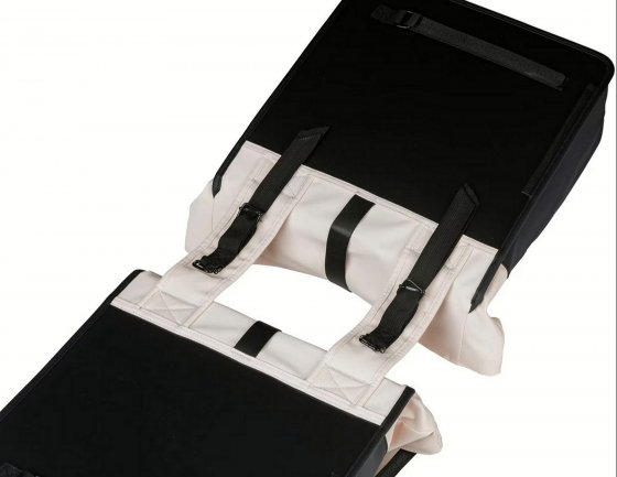 Fahrrad-Doppeltasche  "Vive", schwarz 