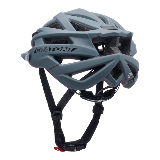 MTB Fahrradhelm Agravic, steingrau matt 