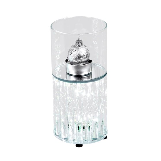 Windlicht mit LED 