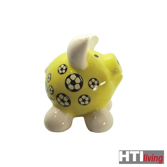 Sparschwein mittelgross, farbig Keramik 
