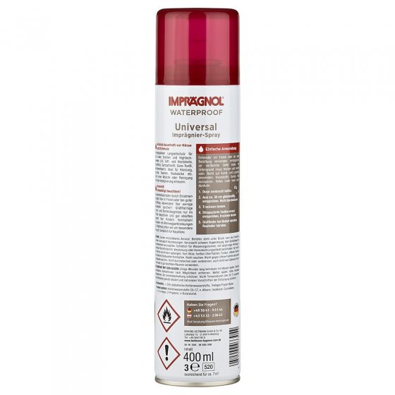 IMPRÄGNOL Universal Imprägnierspray Leder Textilien Hightech 400 ml 