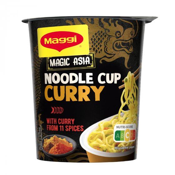 Maggi Magic Asia Noodle Cup Curry 