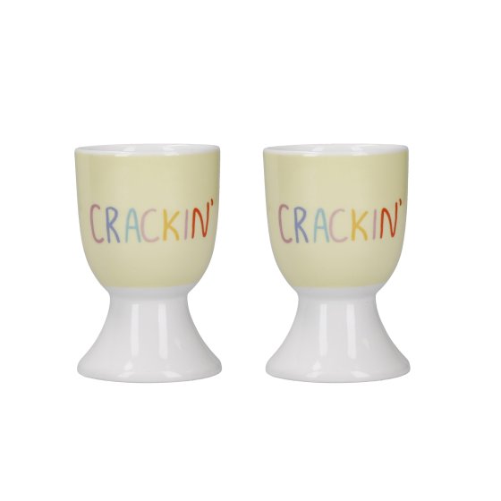 Eierbecher Porzellan 2er-Set CRACKIN' 