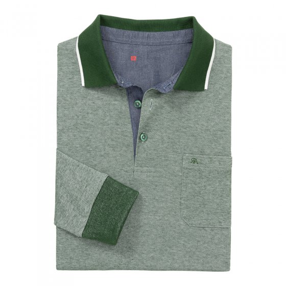 Polo-Langarmshirt 