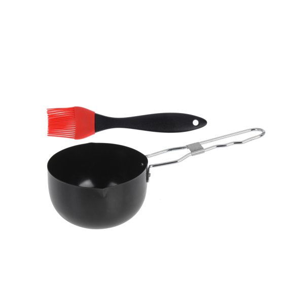 Soßentopf mit Pinsel BBQ 