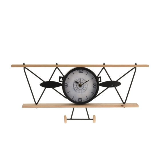 Wanduhr Flugzeug 