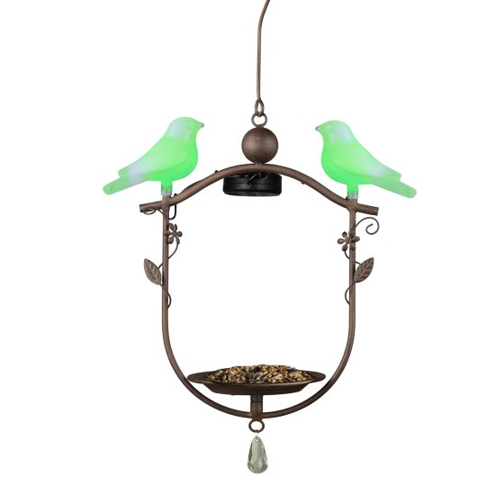 Vogelfutterstation mit LED Beleuchtung 